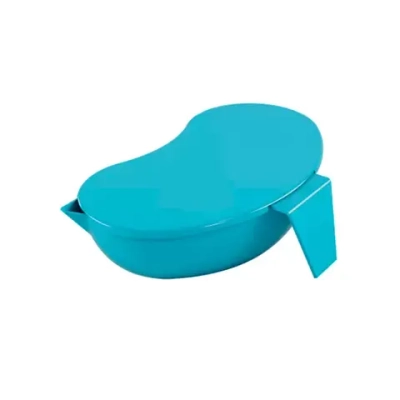 Лоток почкообразный с крышкой, ручкой и носиком для слива полимерный 1,75А ЕЛАТ