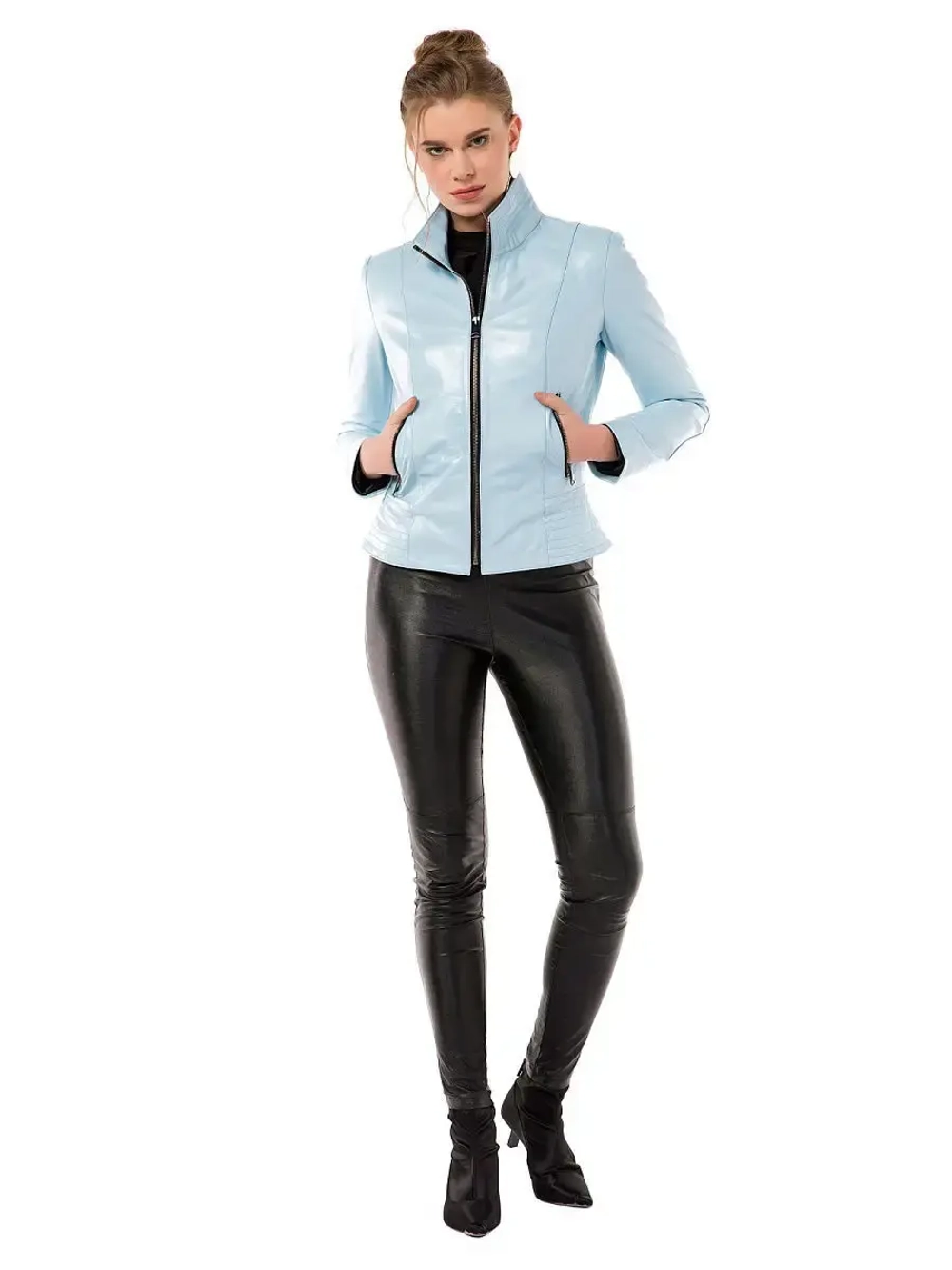 Куртка женская из натуральной кожи