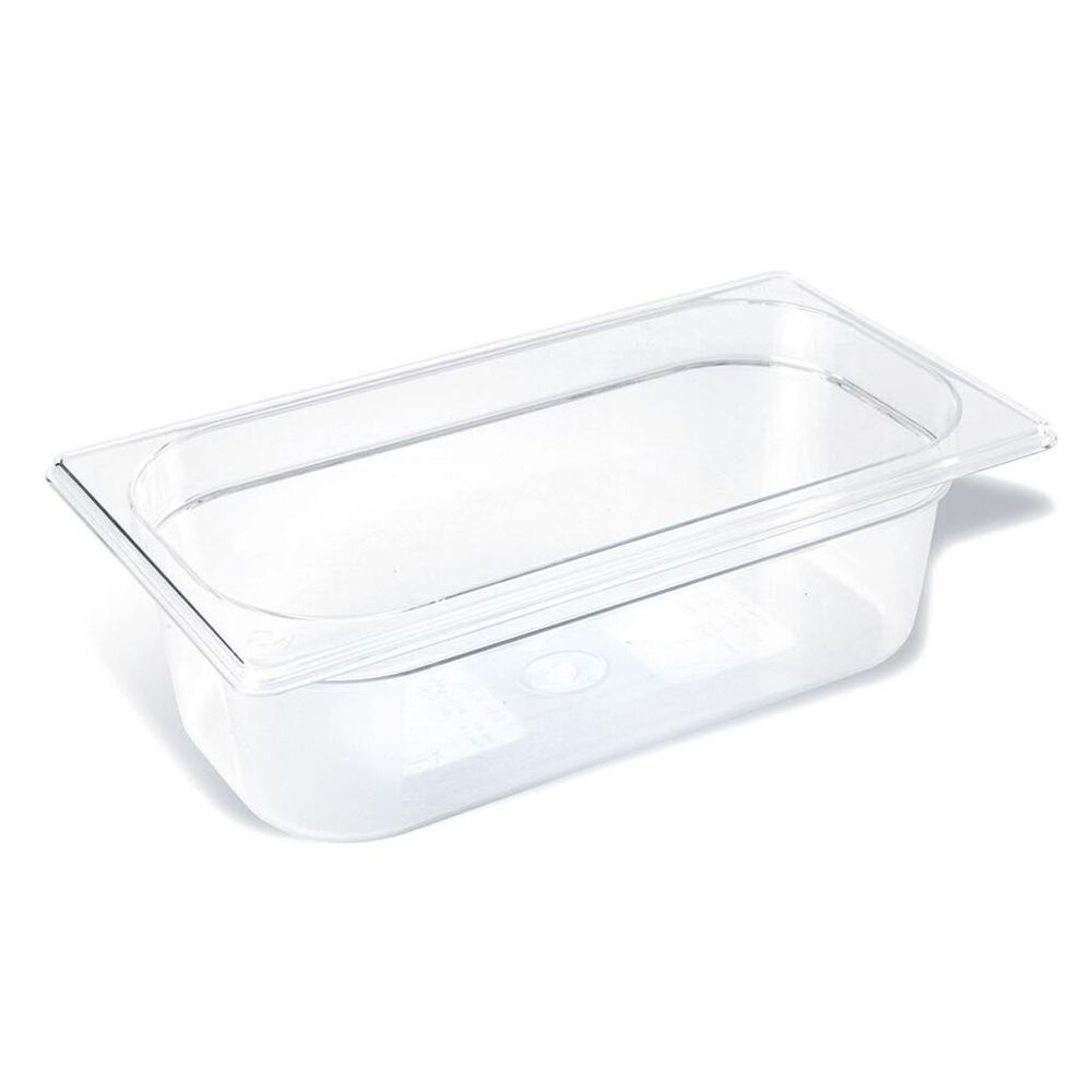 Гастроемкость 1/3 h100 мм поликарбонат 325*175*100 мм прозрачная 4,1 л P.L.