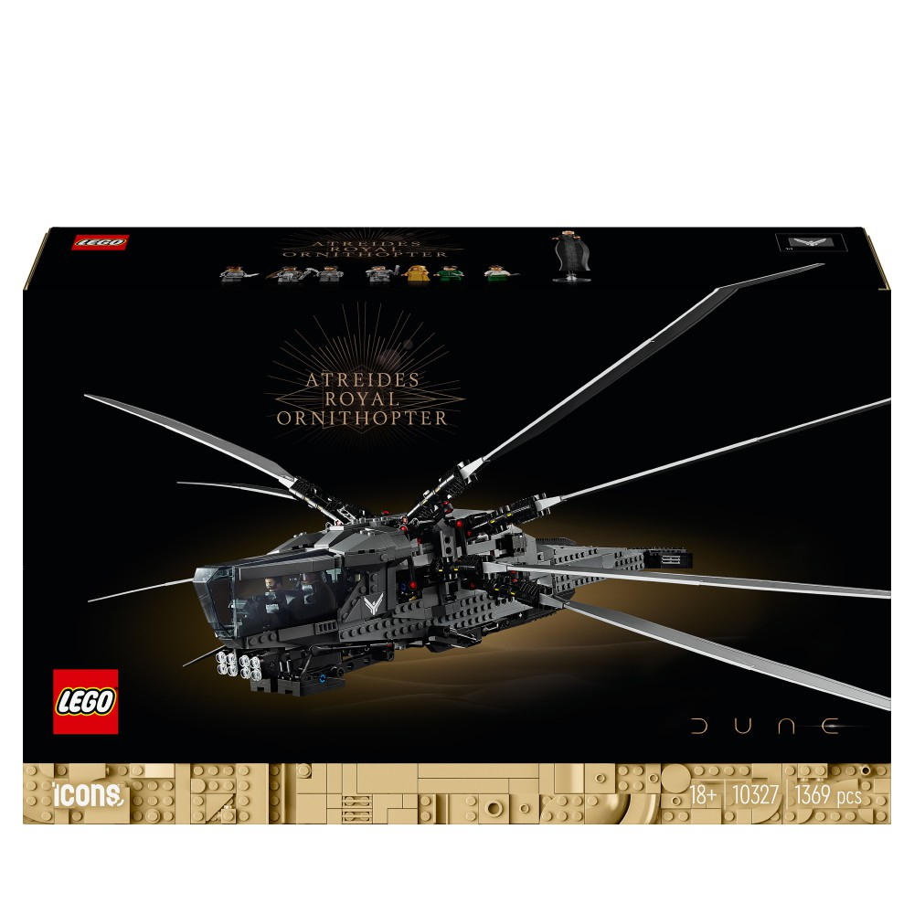 Конструктор LEGO Icons 10327 Дюна — Королевский орнитоптер дома Атрейдесов — фото 2