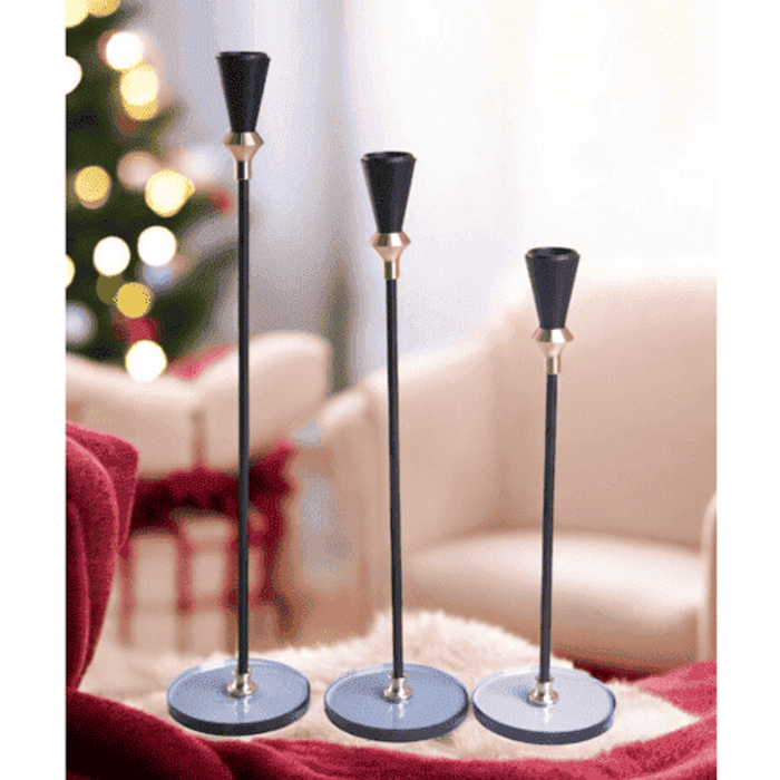 🌙 Набор подсвечников — 3 шт. «Три огня — три голоса света»