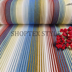 Гобелен "Энтом Полоса" | ш.160 см | 350 г/м² | полиэстер 51%/хлопок 49%