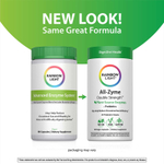 Rainbow Light, All-Zyme, Double Strength ™, 180 веганских капсул