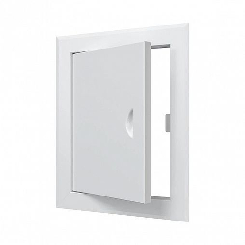 Люк-дверца 260х310 ревизионный с фланцем ручка, магнит. замок металл Эвекс ЛТ2025Мп