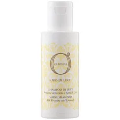 Шампунь-блеск с протеинами шелка и экстрактом семян льна