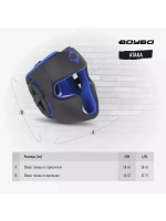 Шлем боксерский Атака BH80 Красный