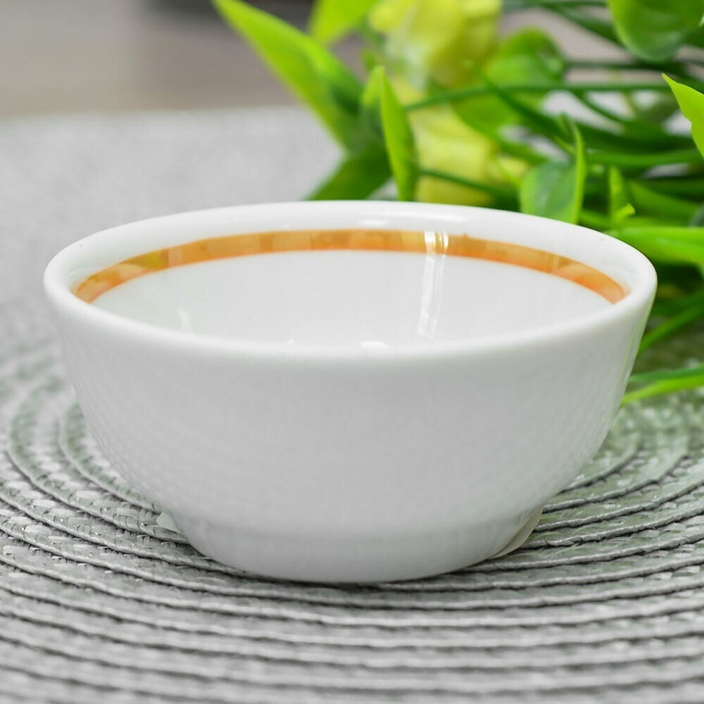 Солонка 50мл форма Романс Люстр без деколи