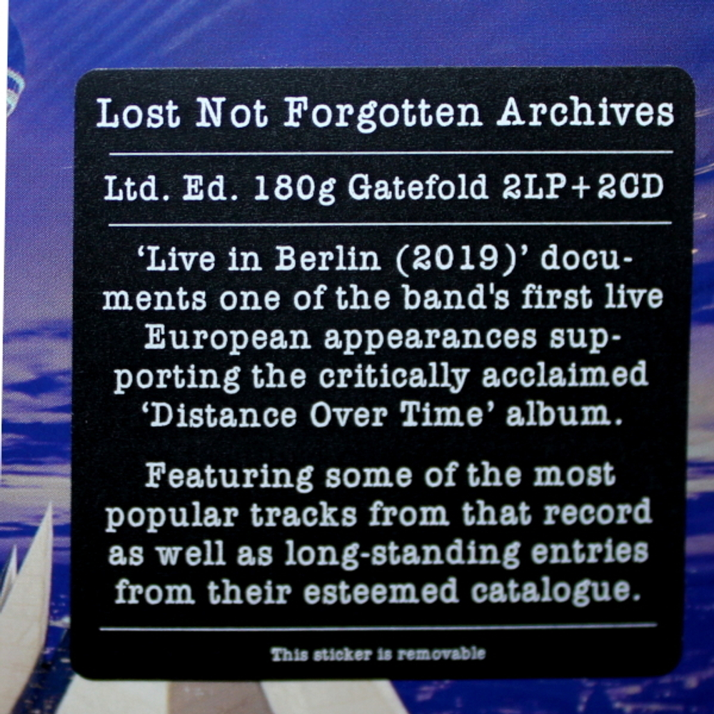 Dream Theater / Lost Not Forgotten Archives: Live In Berlin (2019)(Limited Edition)(2LP+2CD)