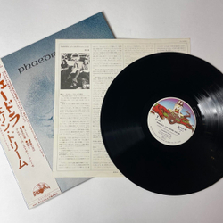 Винтажная виниловая пластинка LP Tangerine Dream Phaedra (Japan 1975) (Obi) Movements Of A Visionary