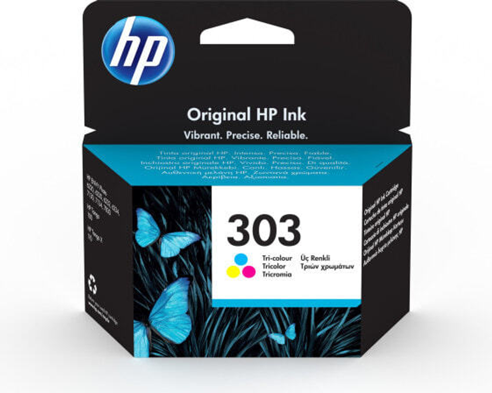 Струйный картридж трехцветный HP 303 4 мл 1 шт