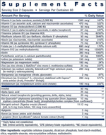 Life Extension - Two Per Day Multivitamin 120 capsules