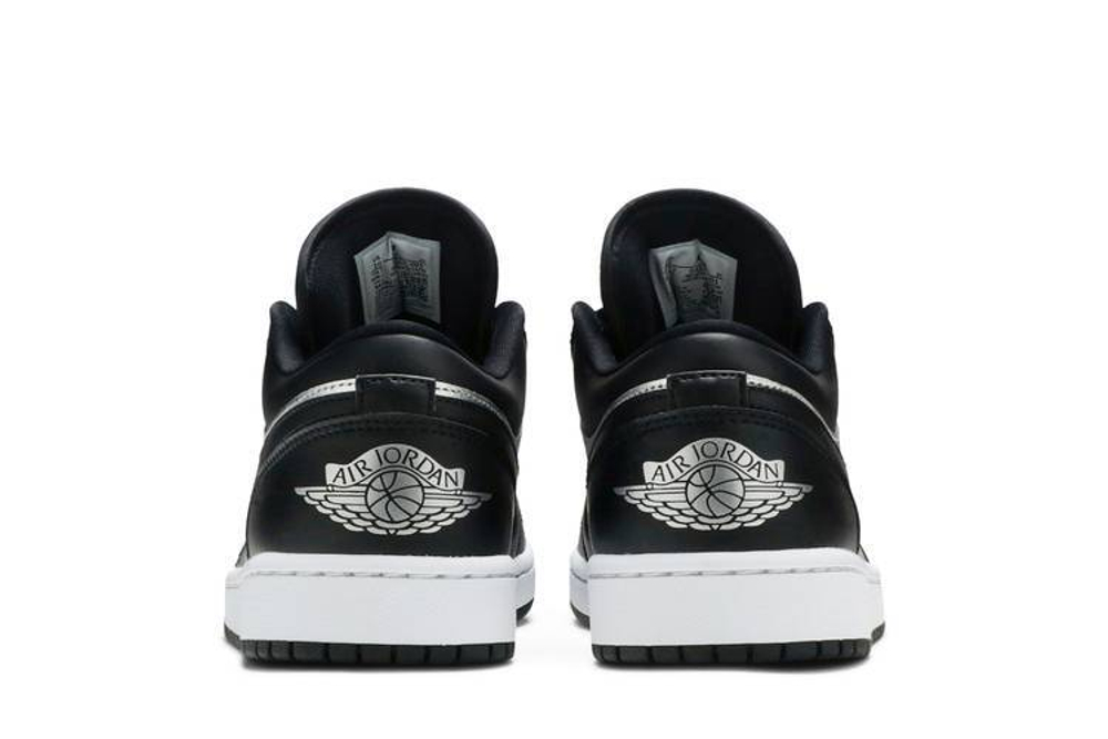 Кроссовки Jordan Air Jordan 1 Low "Silver Toe" (Женская размерная сетка)