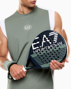 Ракетка для Padel EA7 Padel Racket - armani blue/laurel wreath