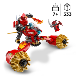 Конструктор LEGO Ninjago 71830 Штормовой мех-наездник Кая — фото 5