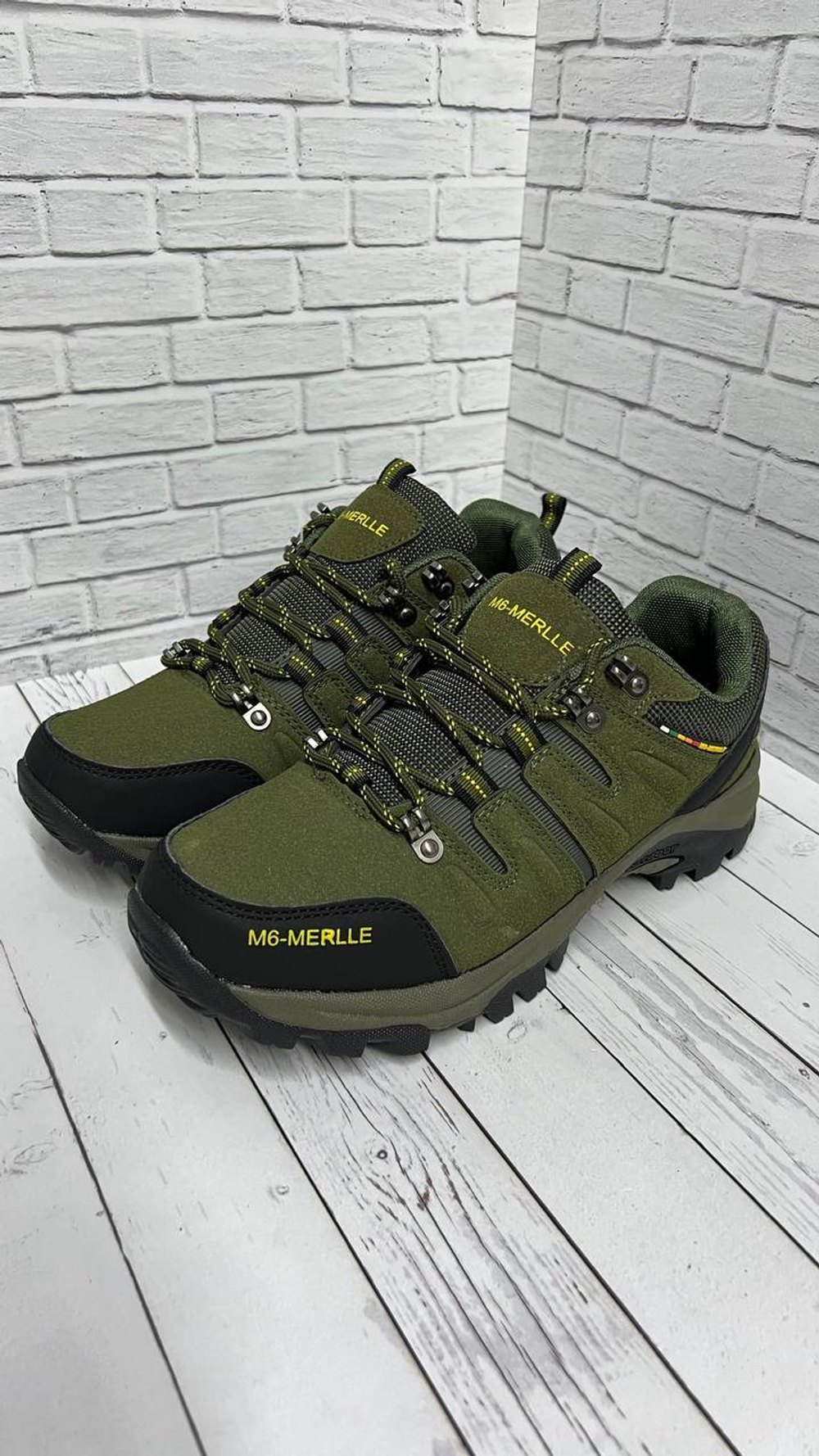 Трекинговые кроссовки M6-merlle Rat / олива