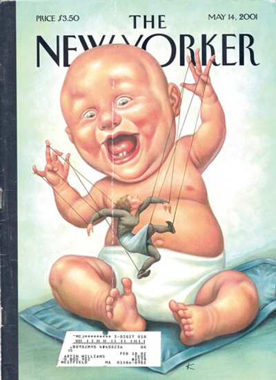 Журнал The New Yorker 14-05-2001, поврежденный