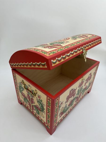 Сундук подарочный с ручной росписью