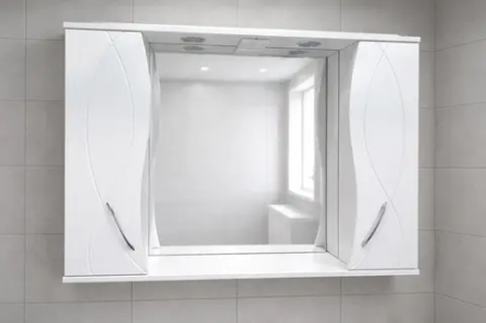 Зеркало - шкаф Алекса 90 с подсветкой