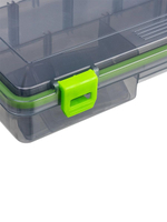 Коробка водонепроницаемая Nisus 23х18х5 см, серо-оранжевая