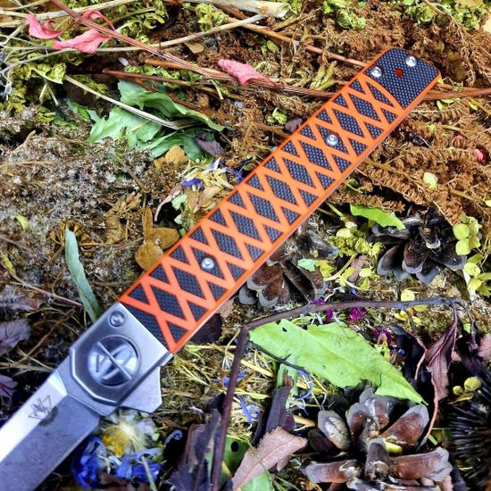 Складной нож Steelclaw Сёгун-02 c клинком из стали D2, рукоять G10