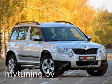 Накладки на пороги для Skoda Yeti