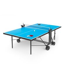 Теннисный стол UNIX Line для улицы компактный / Compact Outdoor 6 мм ACP, синий