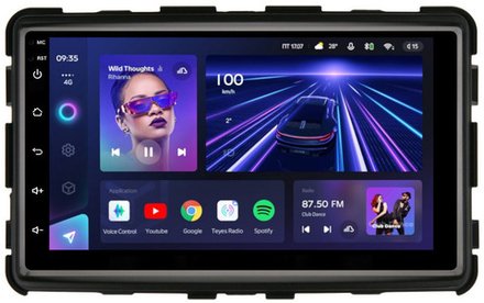 Магнитола для SsangYong Rexton 3 Y290 2012-2017 - Teyes CC3L дисплей 7" IPS на Android 10, 8-ядер, 4+32 Гб, CarPlay, 4G SIM-слот