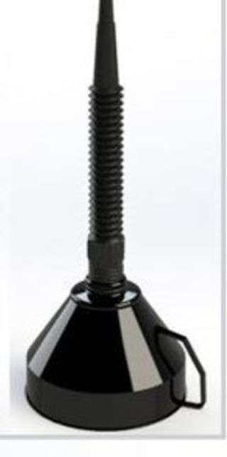 Лейка ГСМ Oktan 135мм с гибким шлангом (сеточка пластик) 47093