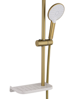 Смеситель для ванны с душевым гарнитуром WONZON & WOGHAND ALFA, Брашированное золото (WW-AE3201-BG)