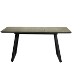 Стол Stockholm раскладной 120-160х80х75см, серый дуб