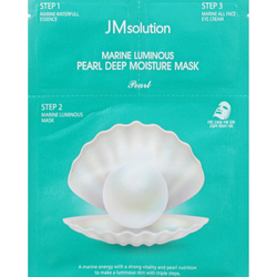 JMsolution Набор трёхшаговый увлажняющий с жемчугом - Marine luminous pearl deep moisture mask, 30мл