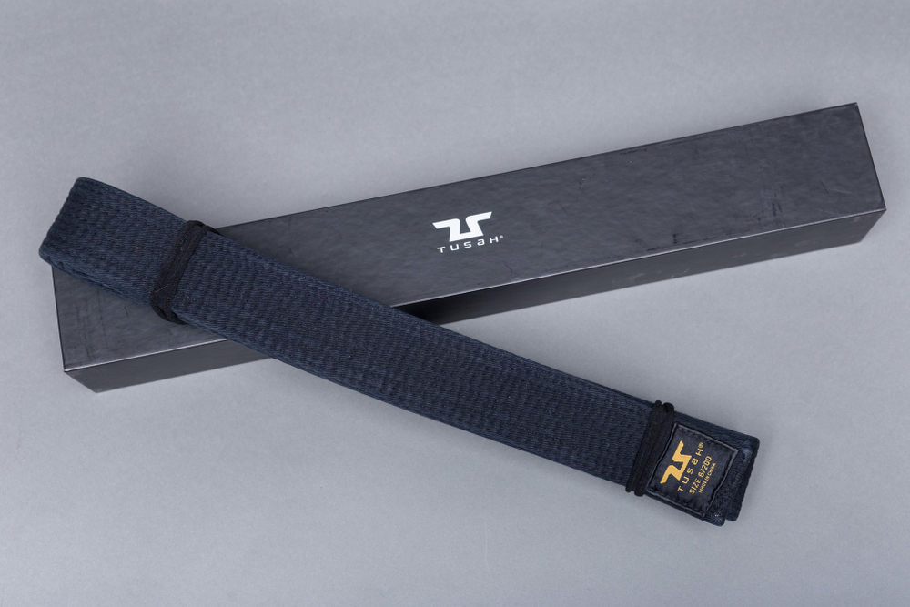 Пояс для тхэквондо Tusah черный Special Edition Black Belt