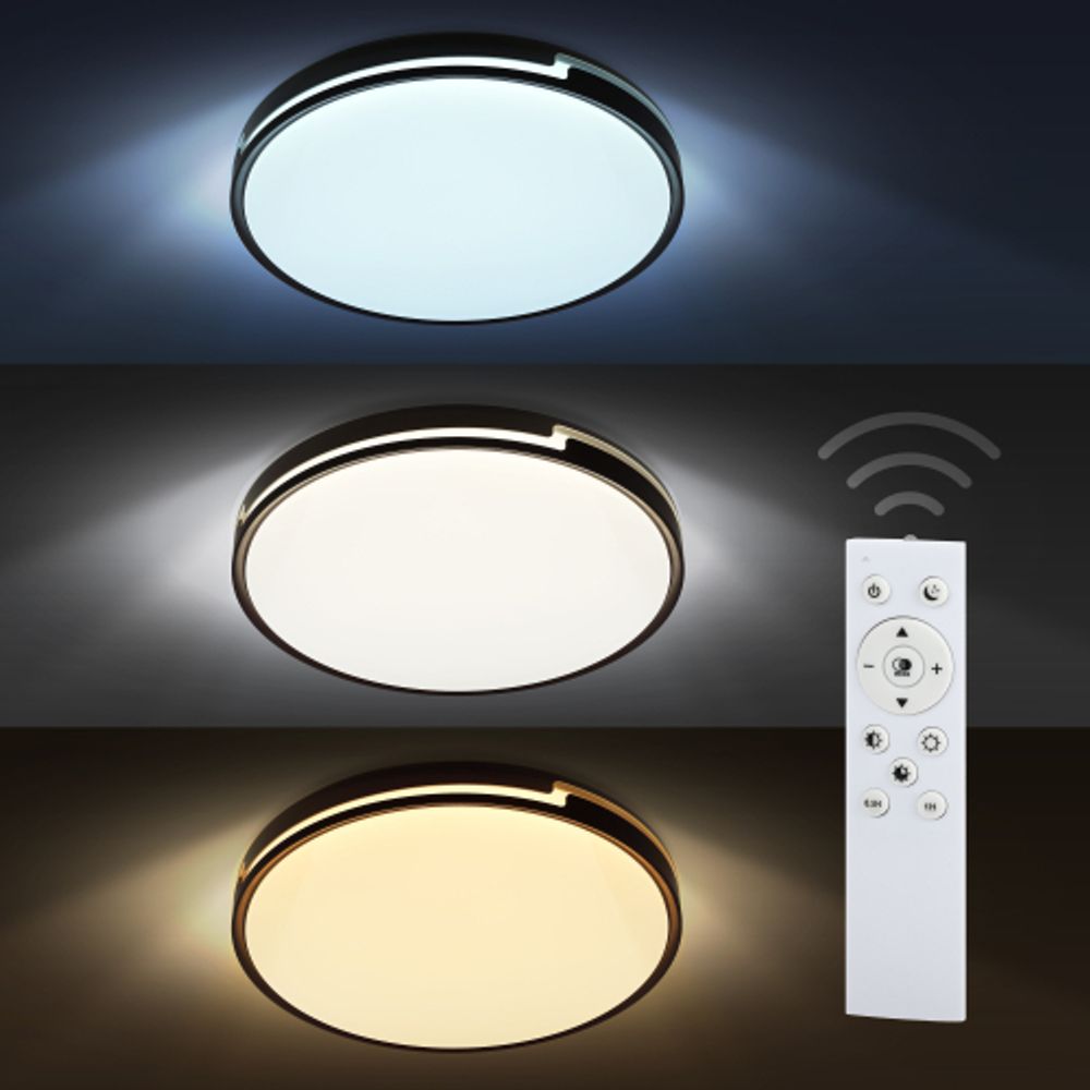 Светильник потолочный светодиодный ЭРА Классик с ДУ SPB-6-70-RC Sance 70Вт 3400-5500К