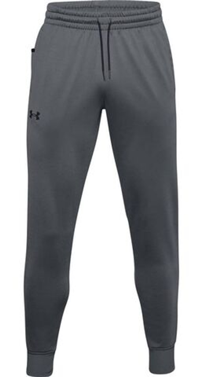 Мужские теннисные штаны Under Armour Men's Armour Fleece Joggers - pitch gray/black