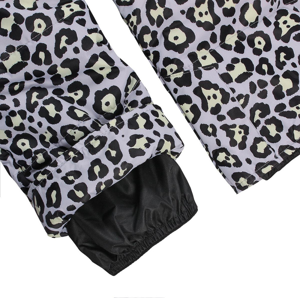 Комбинезон зимний д/девочки А 31-22 р.116 (Rusland) леопард