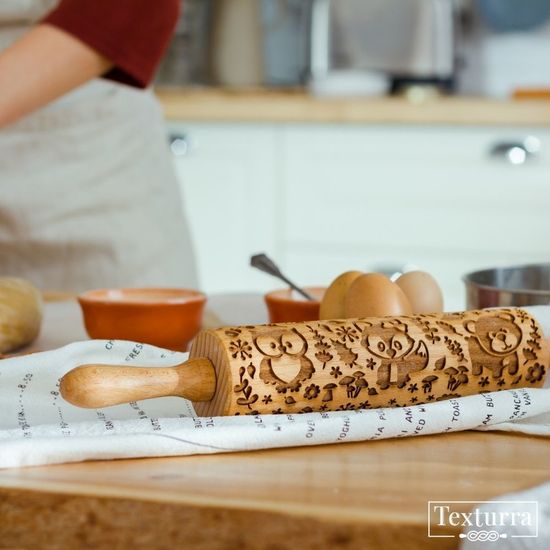 Скалка с узором Ми-ми-милашки