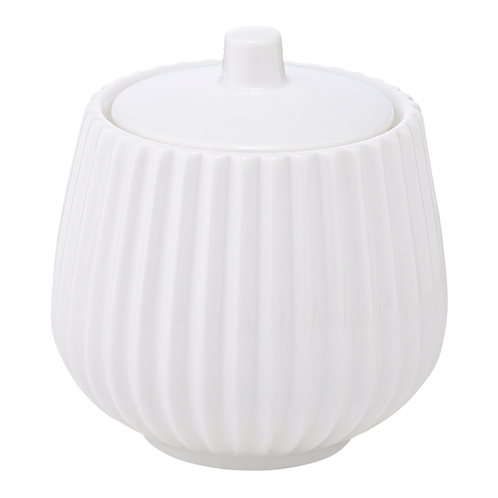 Сахарница белого цвета из коллекции edge, 150 мл