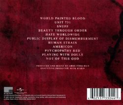 Slayer. World Painted Blood (CD)