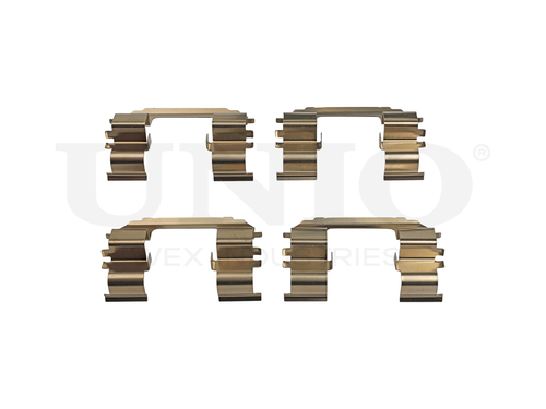 Комплект установочный передних тормозных колодок UNIO BRK-40007