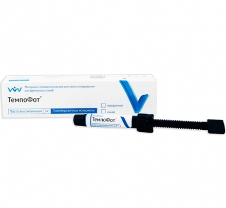 Темпофот низковязкая паста синяя (2х1,5 г) ВладМиВа