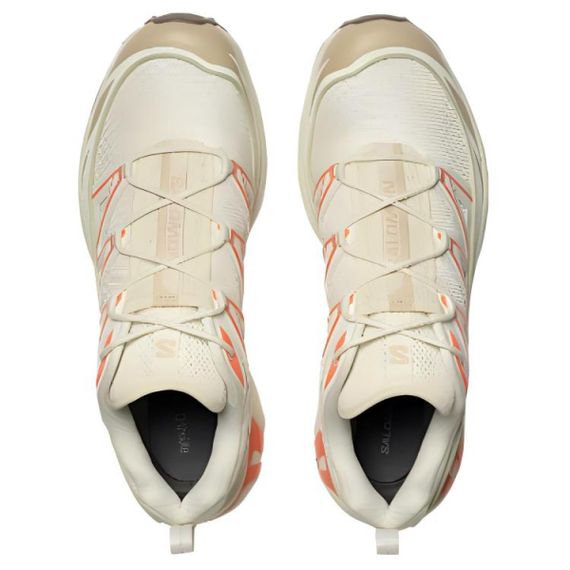 SALOMON XT 6 Трекинговые ботинки Низкие Белые и оранжевые Унисекс