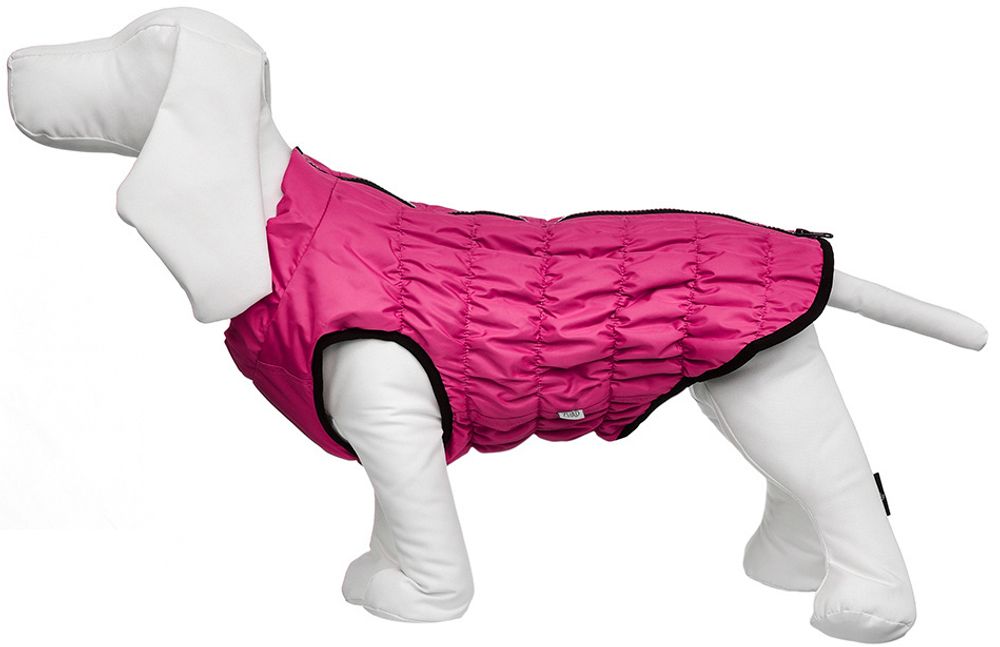 Lelap Жилетка Marine для собак, курточная ткань, синтепон, фуксия, S (29/35/50 см)