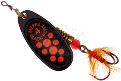Mepps COMET BLACK FURY MOUCHE