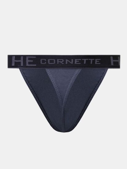 Трусы мужские стринги Cornette High Emotion 502, джинс