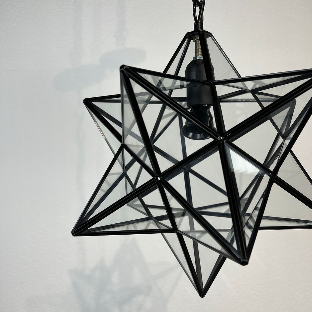 Люстра Black Star Clear Glass 35 См By Imperiumloft