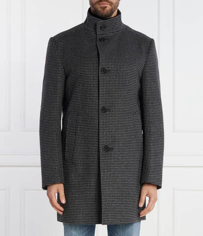 Хлопковое пальто Joop! - графитовый(30039640)