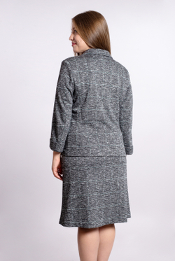 Жакет женский 3437ВЕА, рябь #201Рябь043437ВЕА