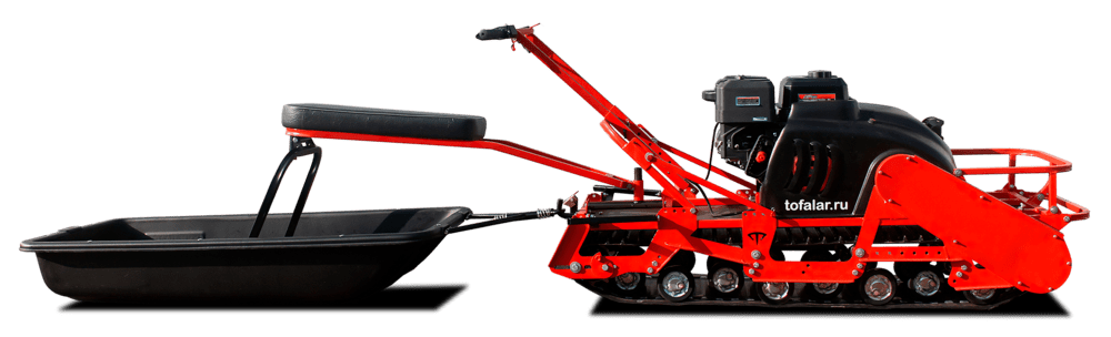 Мотобуксировщик ТОФАЛАР 500 Long с модулем Тягач