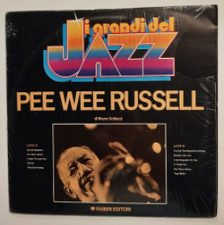 Винтажная виниловая пластинка LP Pee Wee Russell (Italy 1979)