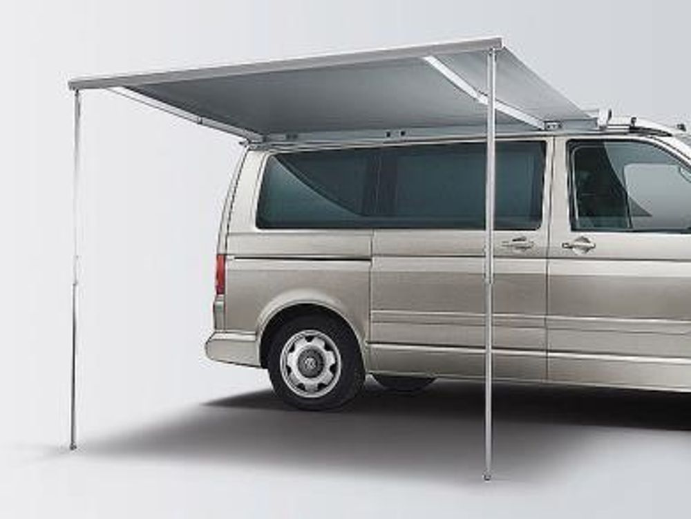 Маркиза MobileComfort M350WG 3.5 м настенная механическая, корпус белый, полотно светло-серое